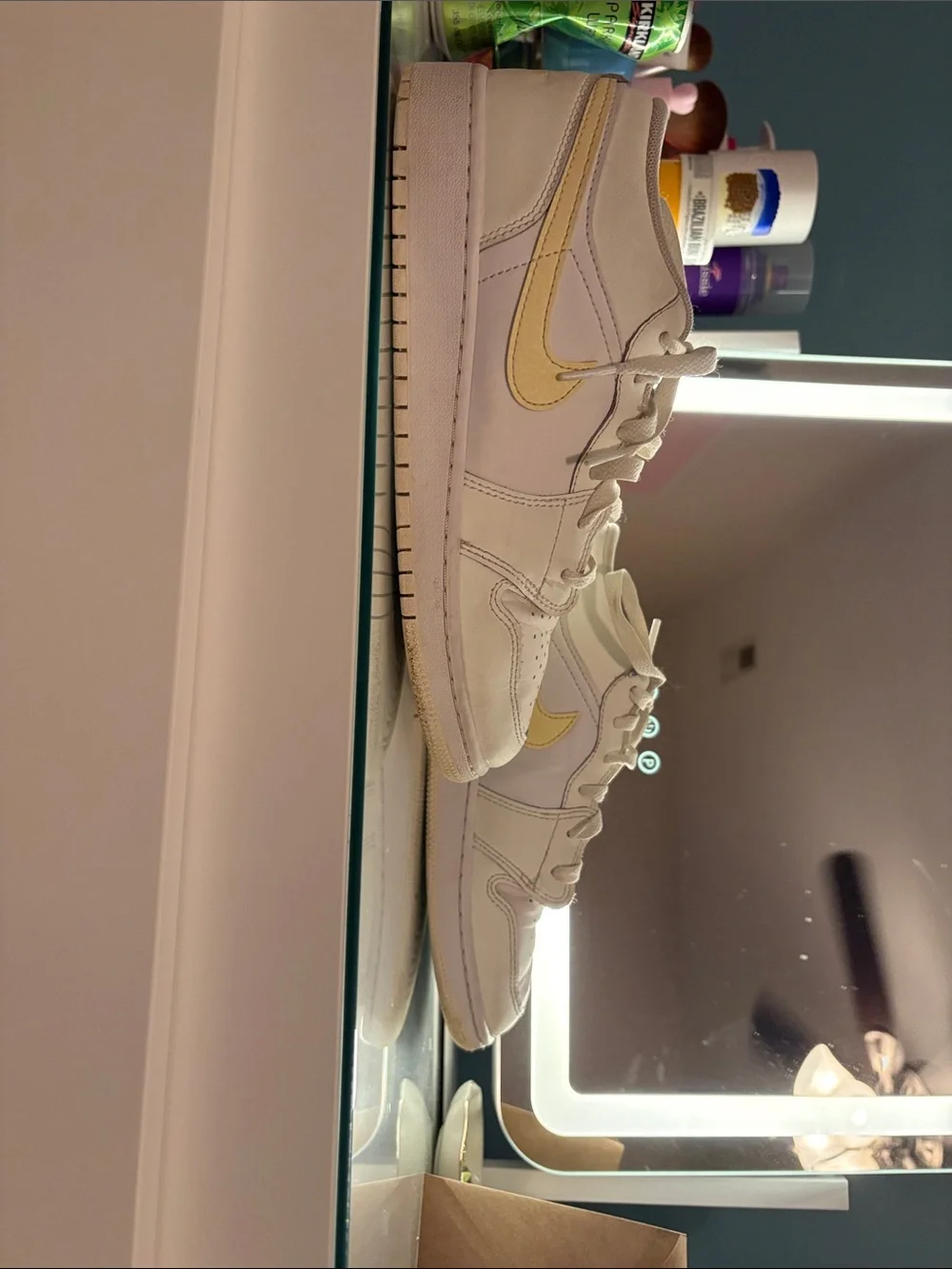 Nike Kids White Sneakers